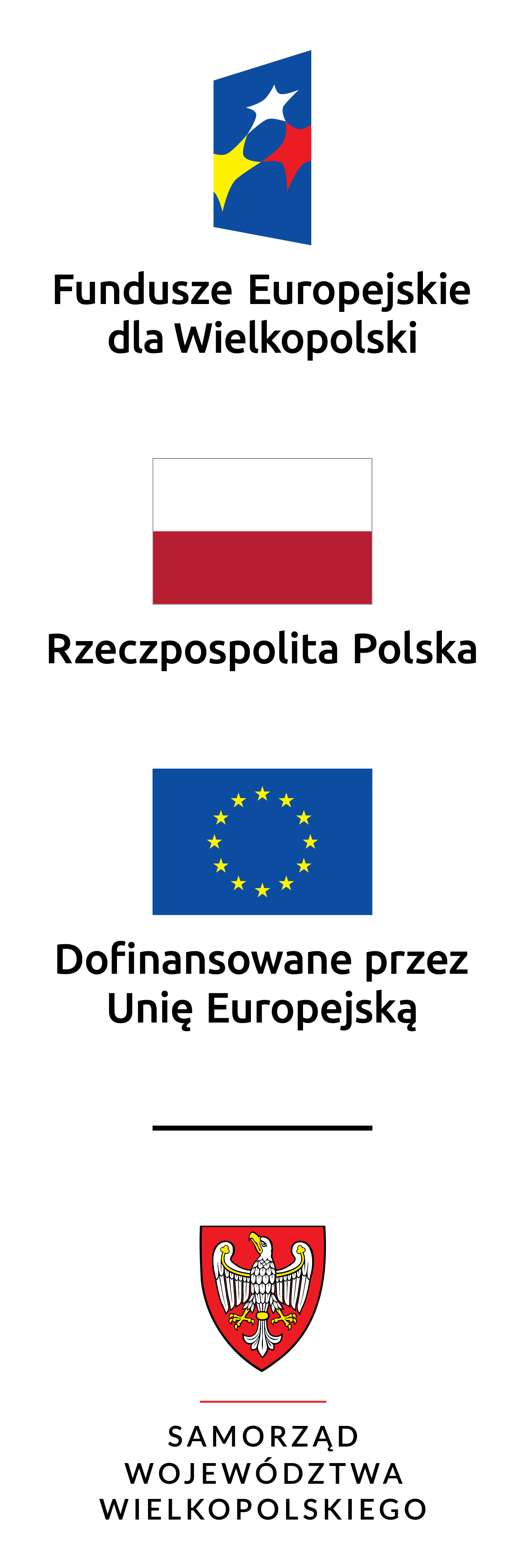 Zestawienie znaków - pionowo